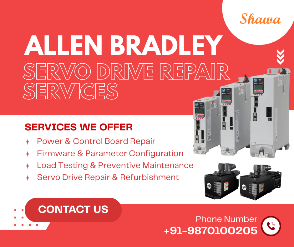 Allen Bradley Servo Drive Repair, Testing & Maintenance Services