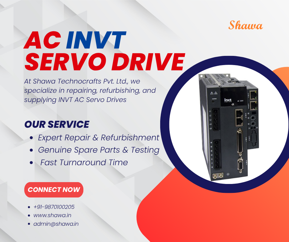 AC INVT Servo Drive Repair & Services | Expert Diagnosis & Refurbishment