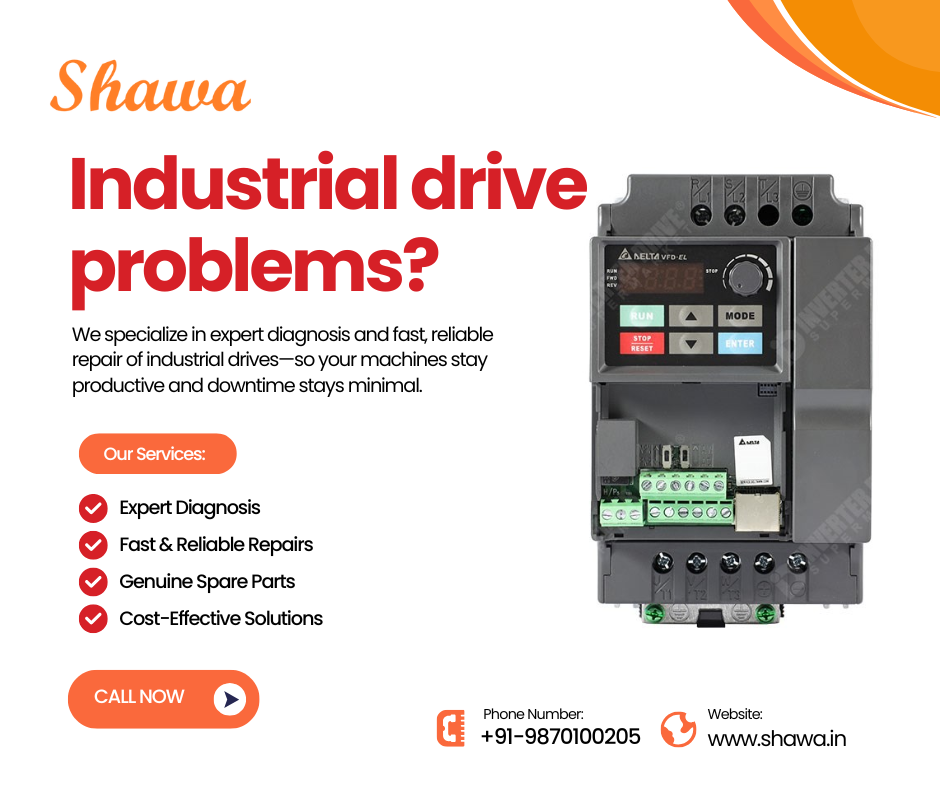 Industrial Drive Repair Services by Shawa Technocrafts