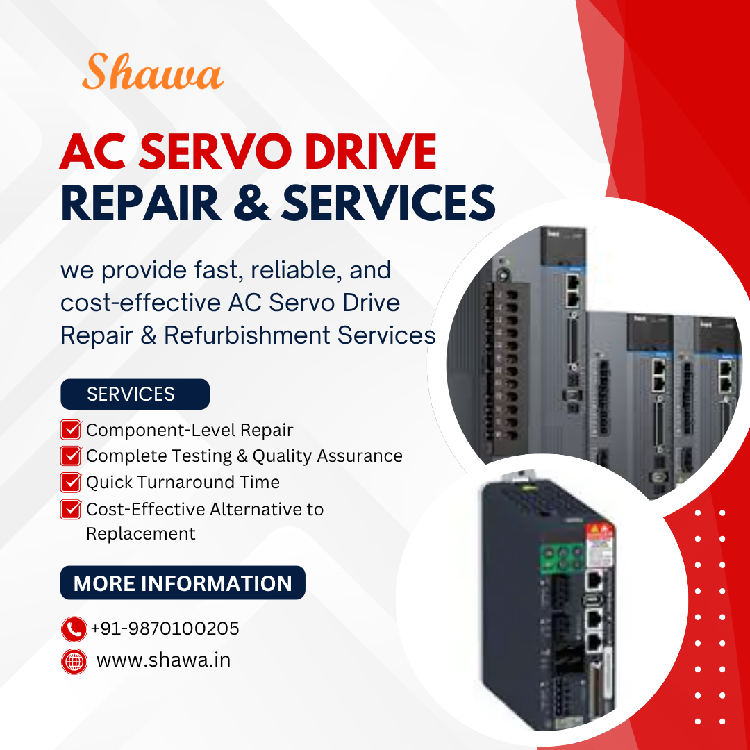 AC Servo Drive Repair & Services in India