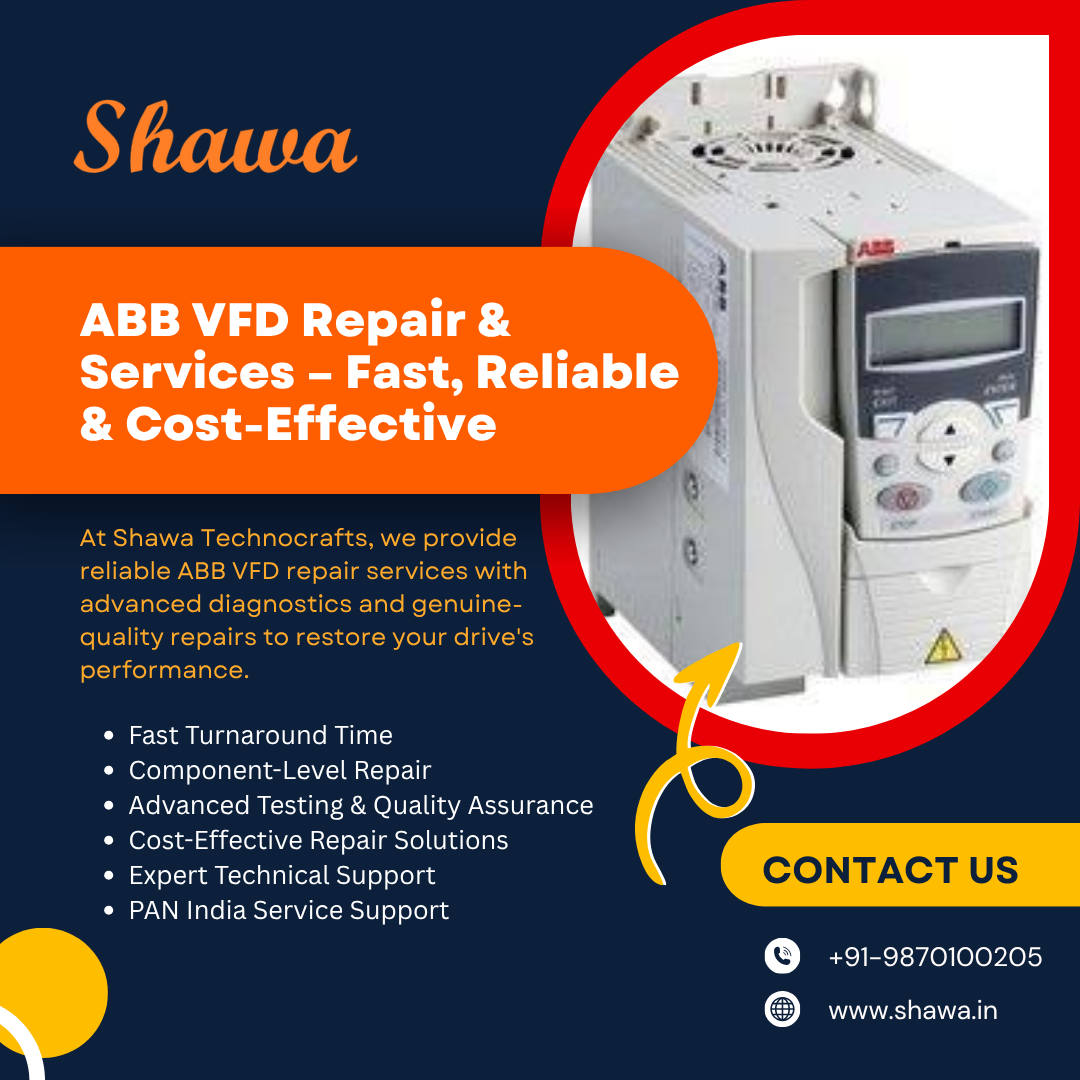 ABB VFD Repair & Services – Fast, Reliable & Cost-Effective