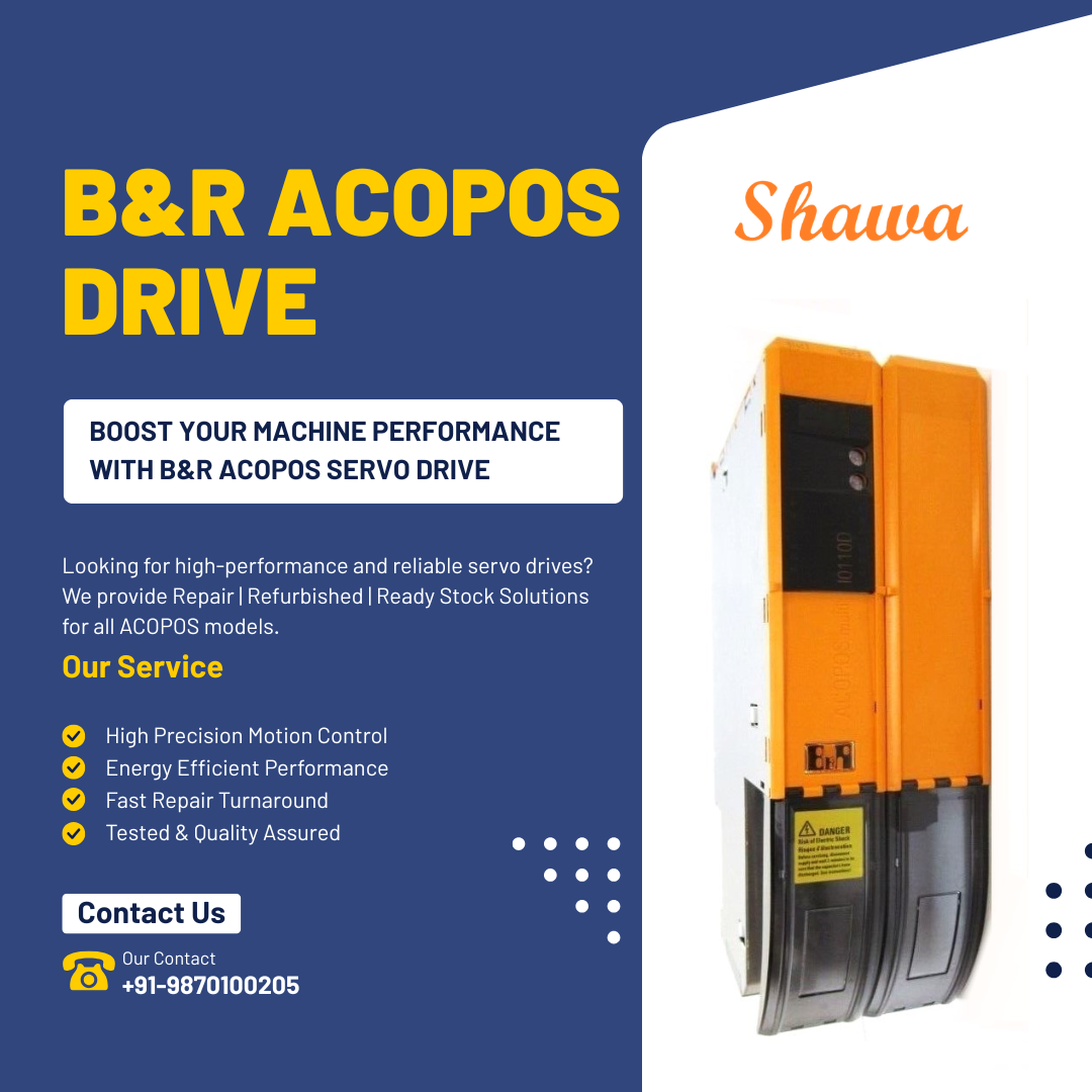 B&R ACOPOS Servo Drive Repair & Refurbishment Services
