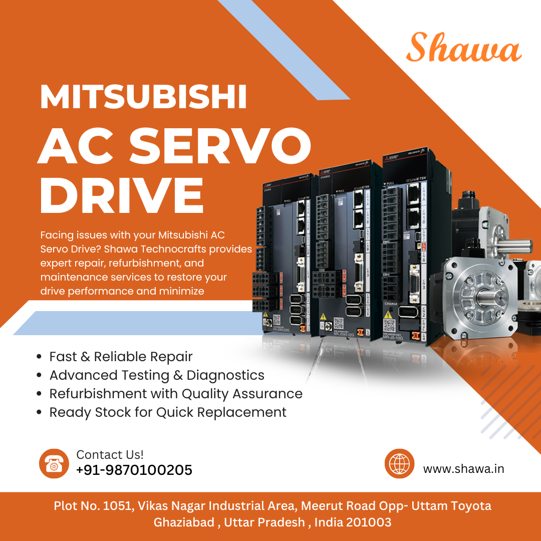 Mitsubishi AC Servo Drive Repair & Refurbishment Services